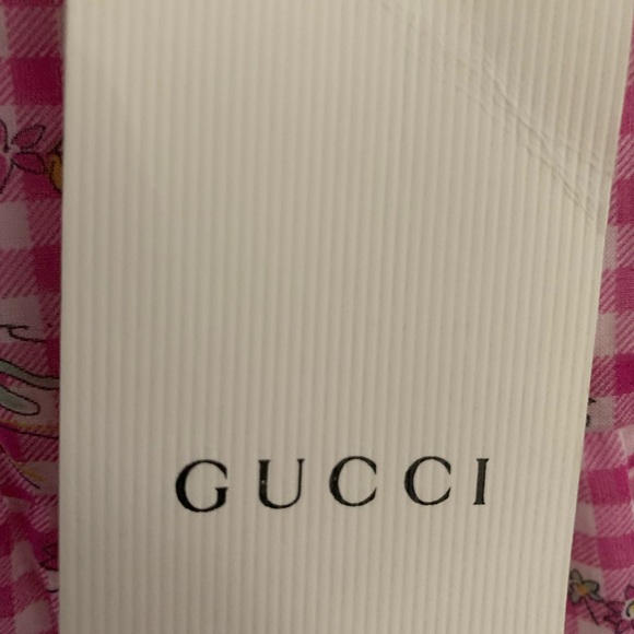 Gucci butterfly little girls summer dress New with Tags size 4 comes with hanger - Picture 8 of 12